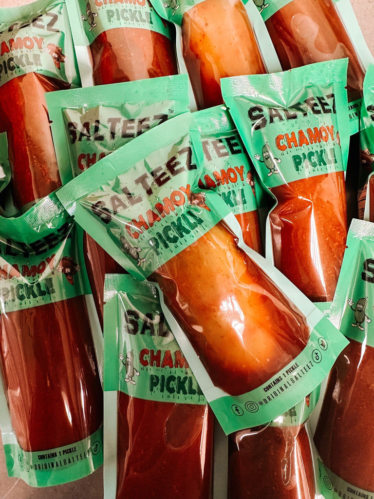 Salteez Chamoy Pickle 5 Pack FREE SHIPPING!