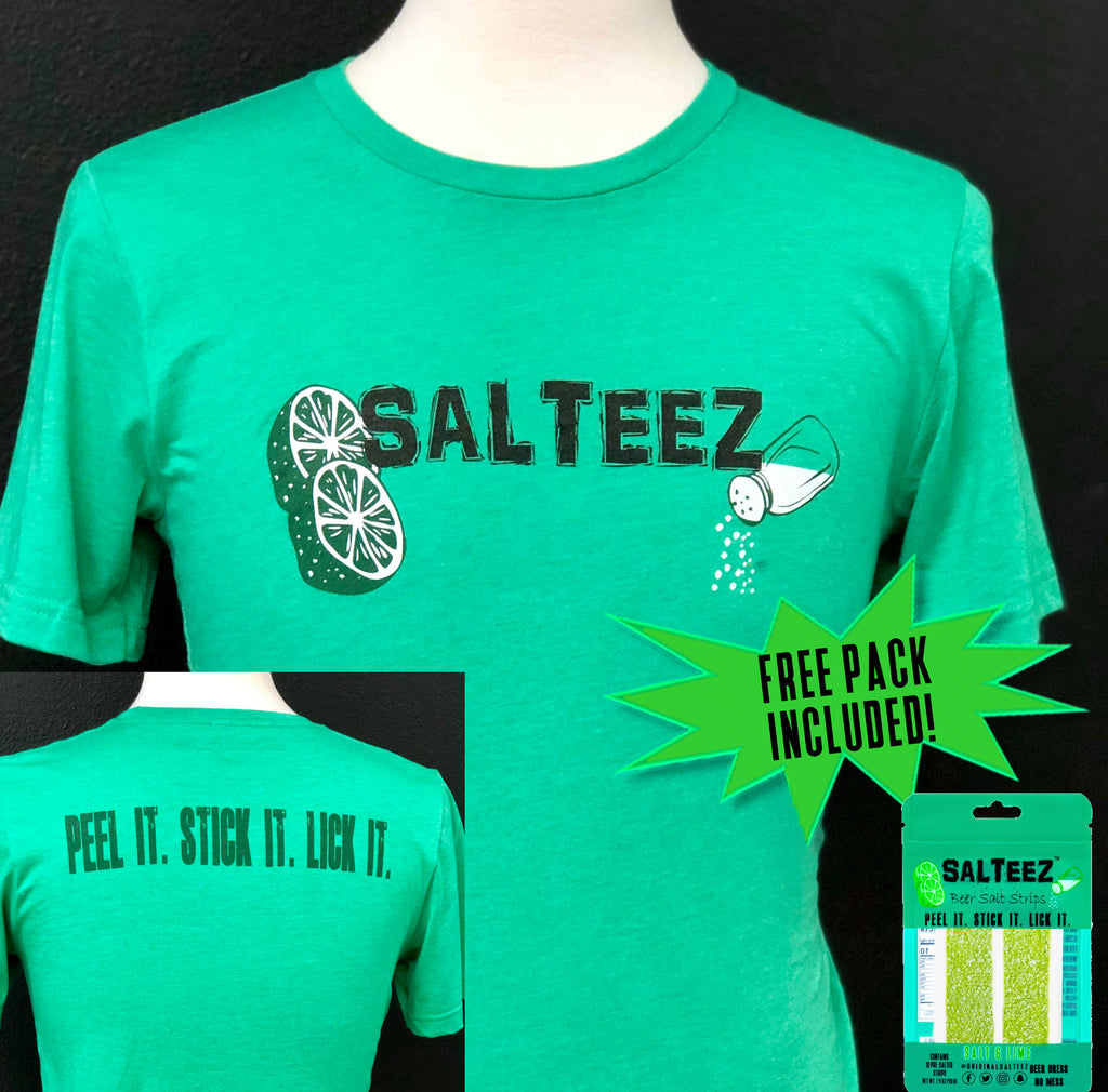 Salteez Beer Salt Strips - Salt & Lime Flavor - 5 Packs