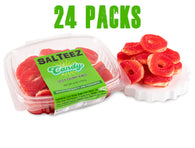 Salteez Candy - Spicy Cherry Rings - 24 Pack Case - FREE SHIPPING!