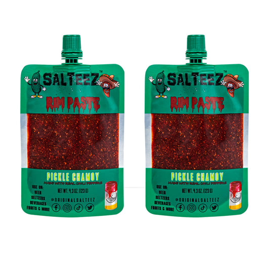 Salteez Rim Paste - Pickle Chamoy - 2 Packs - FREE SHIPPING!