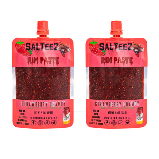 Salteez Rim Paste - Strawberry Chamoy - 2 Packs - FREE SHIPPING!