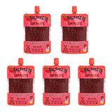 Salteez Rim Paste - Strawberry Chamoy - 5 Packs - FREE SHIPPING!