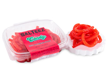 Salteez Candy - Spicy Watermelon Straws - FREE SHIPPING!
